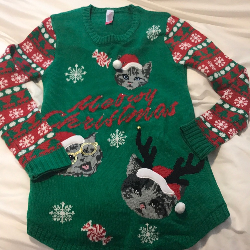 Light up ugly christmas sweater